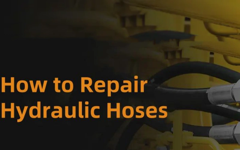 How to repair hydraulic hoses